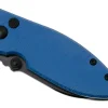 Couteau pliant CRKT SQUID 2474BD manche en micarta bleu 8,8cm