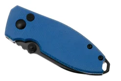Couteau pliant CRKT SQUID 2474BD manche en micarta bleu 8,8cm