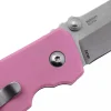 Couteau pliant CRKT SQUID 2474P.CR manche en G10 rose 8,8cm