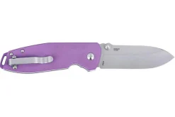 Couteau pliant CRKT SQUID XM 2495P.CR manche en G10 violet 10,4cm