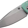 Couteau pliant CRKT Tuna Compact 2522B.CR manche 9,6cm en G10 vert d'eau