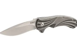 Couteau pliant CRKT Williwaw 6016 manche acier inox 10,5cm