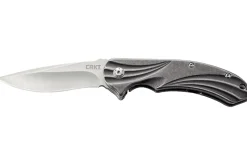 Couteau pliant CRKT Williwaw 6016 manche acier inox 10,5cm