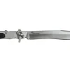 Couteau pliant de chasse Wildsteer W'eStaing WES0106 manche bois d'ébène 13cm + étui en cuir