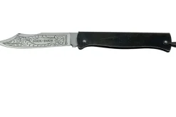 Couteau pliant Douk-Douk 815GM lame acier carbone manche métal noir 11cm