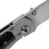 Couteau pliant Fallkniven P3G manche fibre de carbone noir 10,3cm + étui Cordura