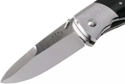 Couteau pliant Fallkniven PXLBM Black manche micarta noir 11cm