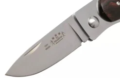 Couteau pliant Fallkniven U1 Elmax manche Desert Ironwood 8,6cm + étui Cordura