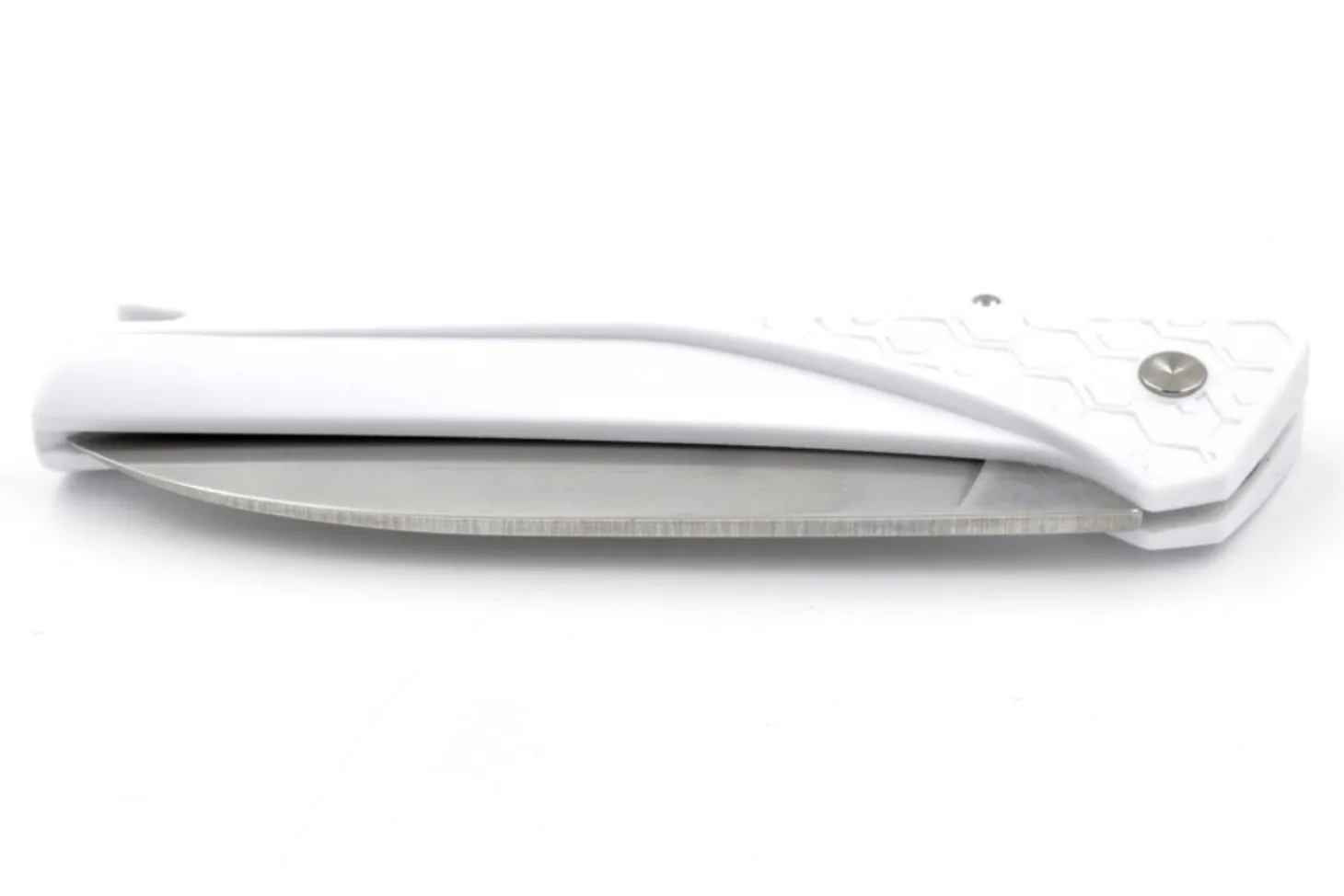 Couteau pliant Florinox Kiana manche polyamide / fibre de verre blanc 11,3cm