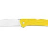 Couteau pliant Florinox Kiana manche polyamide / fibre de verre jaune 11,3cm