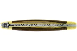 Couteau pliant Forge de Laguiole manche en pistachier 11cm mitres en laiton