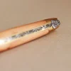 Couteau pliant Forge de Laguiole manche en bois de genévrier 11cm mitres en laiton