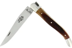 Couteau pliant Forge de Laguiole manche en chêne de barrique 11cm