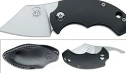 Couteau pliant FOX Bastinelli FX-519B BB Drago noir 6,5cm + étui
