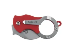 Couteau pliant FOX FX.535R Mini-Ka manche nylon rouge 6cm