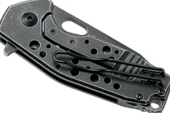 Couteau pliant Fox Suru inox manche alu 9cm + clip
