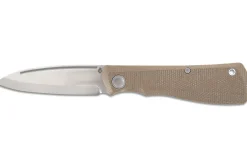 Couteau pliant Gerber Mansfield GE001908 manche en micarta naturel 10,8cm