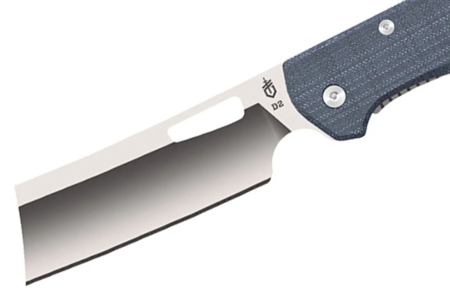 Couteau pliant Gerber New Flatiron GE001795 manche en micarta bleu 11,9cm