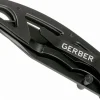 Couteau pliant Gerber Paraframe I Tanto GE003628 manche squelette en acier inox noir 10,5cm