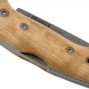 Couteau pliant Helle Kletten H662 manche en bois de bouleau frisé 8cm