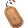 Couteau pliant Herbertz 591509 lame damassée et manche en bois de tagayasan 9cm + étui