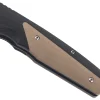 Couteau pliant Herbertz 591012 lame finition bicolore et manche en G10 en deux tons 12cm