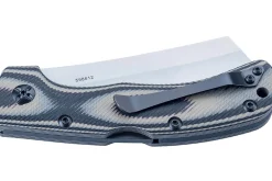 Couteau pliant Herbertz 598612 lame en couperet et manche bicolore en G10 11,5cm