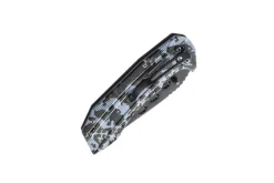 Couteau pliant Herbertz 583412 lame noire manche alu décor camouflage 12cm