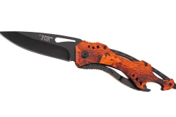 Couteau pliant Herbertz 580312 lame lisse manche orange 12cm