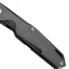 Couteau pliant Herbertz 533312 manche style épuré en titane noir 12,3cm