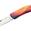 Couteau pliant Herbertz 534309 manche bois de racine 8,5cm