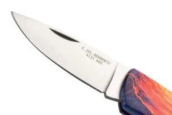 Couteau pliant Herbertz 534309 manche bois de racine 8,5cm