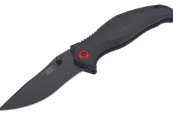 Couteau pliant Herbertz 588712 manche en fibre de verre revêtement noir 11,8cm