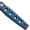 Couteau pliant Herbertz 597312 manche en fibre de carbone et aluminium percé 11,8cm