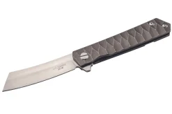 Couteau pliant Herbertz 593612 manche en titane TC4 gris 12cm