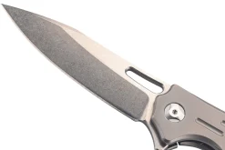 Couteau pliant Herbertz 593512 manche robuste en titanium gris 11,8cm
