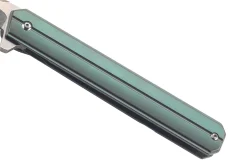 Couteau pliant Herbertz 593312 manche fin en titanium vert 11,8cm