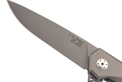 Couteau pliant Herbertz 308812 manche en titane gris 12cm