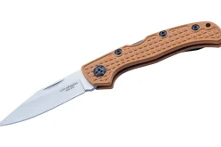 Couteau pliant Herbertz 598911 manche G10 marron antidérapant 10,7cm