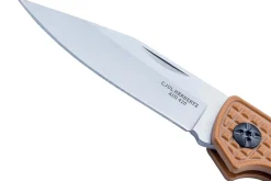 Couteau pliant Herbertz 598911 manche G10 marron antidérapant 10,7cm