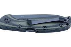 Couteau pliant Herbertz 598711 manche ergonomique G10 bicolore 10,5cm
