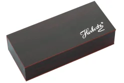Couteau pliant Herbertz 203111 manche acier / pakkawood 11,2cm + coffret en bois
