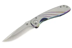 Couteau pliant Herbertz 200011 manche arc-en-ciel en acier 11cm
