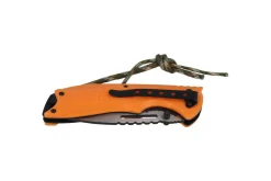 Couteau pliant Herbertz 564712 manche en ABS orange 12cm avec cordon