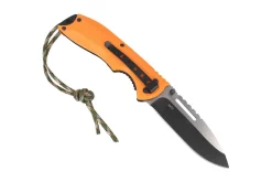 Couteau pliant Herbertz 564712 manche en ABS orange 12cm avec cordon