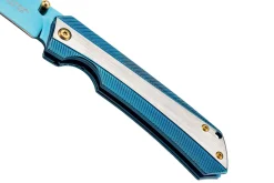 Couteau pliant Herbertz 591811 Titanblue tout inox 11cm