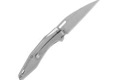 Couteau pliant Herbertz 597412 tout inox lame wharncliffe manche 11,3cm