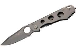 Couteau pliant Herbertz 587610 tout inox finition mat manche 10cm