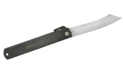 Couteau pliant Higonokami 670 acier carbone manche noir gravé 12cm en acier