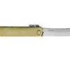 Couteau pliant Higonokami luxe 17 acier carbone manche laiton gravé 12cm